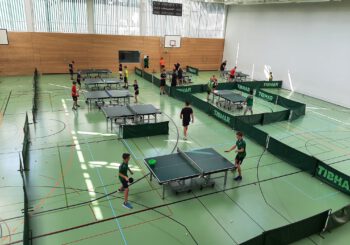 TSV Forstenried ist zu neunt beim TT-Camp in der Sportschule Oberhaching