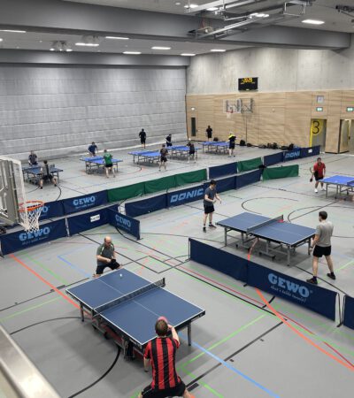 TT-Training in den Sommerferien
